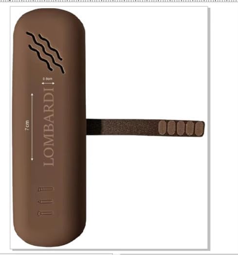 Lombardi Beauty Silicone Makeup Brush Travel Case for Women - Premium Soft Protective Organizer - Pink, Nude, and Brown