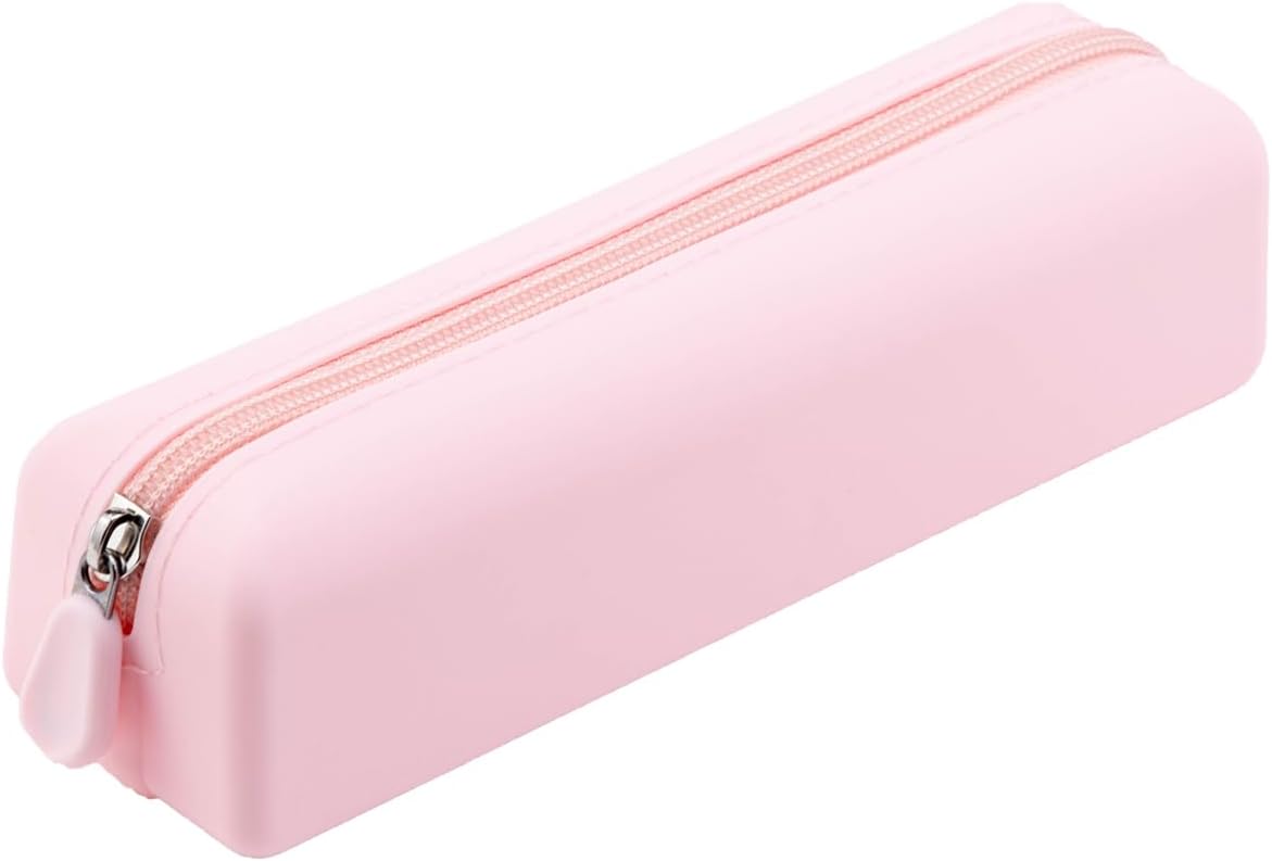 RSRSLEII Cute Silicone Makeup Brush Holder (01Light Pink)