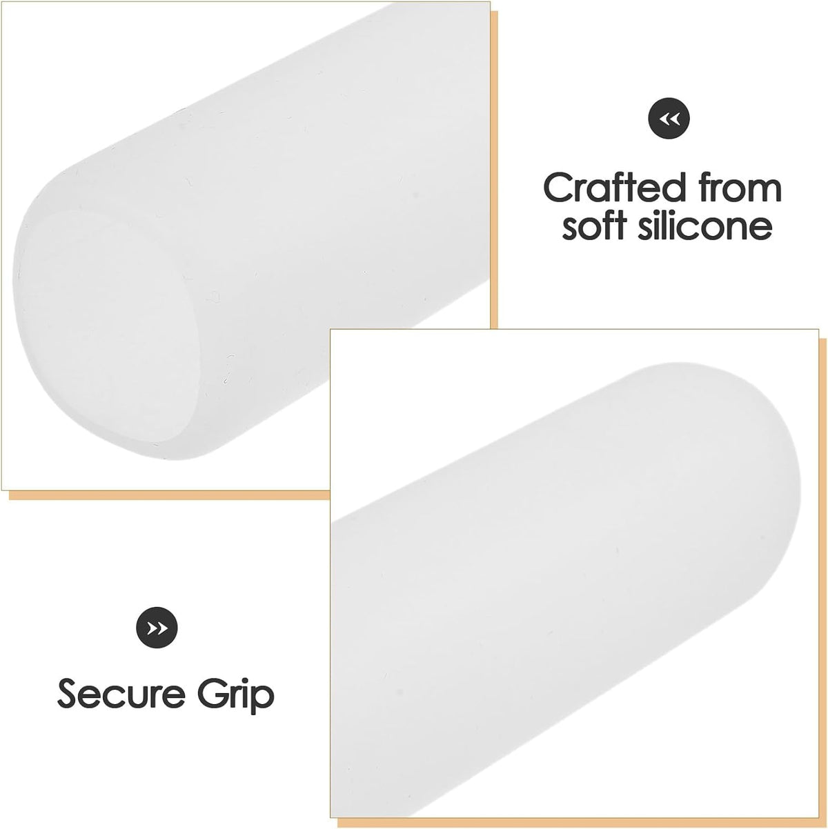 4pcs Silicone Toothbrush Cover Compatible with Laifen i2 Electric Toothbrush, Tooth Brush Handle Sleeve, Tooth Brush Grip Protector for Home Travel