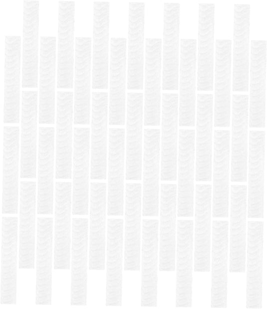 Uonlytech 200pcs Rose Bud Protective Net Covers and Makeup Brush Protector Mesh Sleeves, 12cm Milky White Floral Packing Wraps for Florists and Bouquet Transport