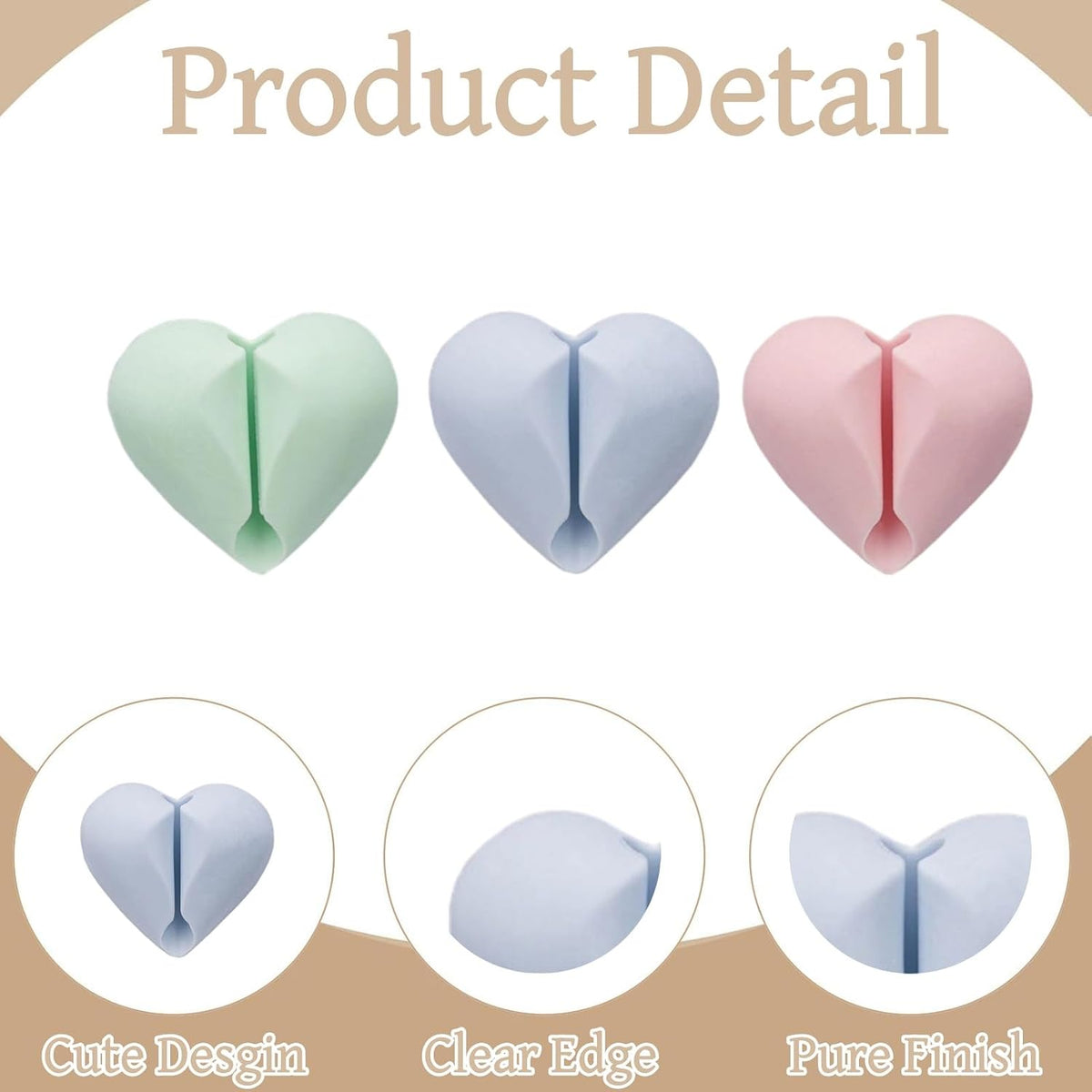 9 PCS Lip Brush Holder, Pink Blue Green