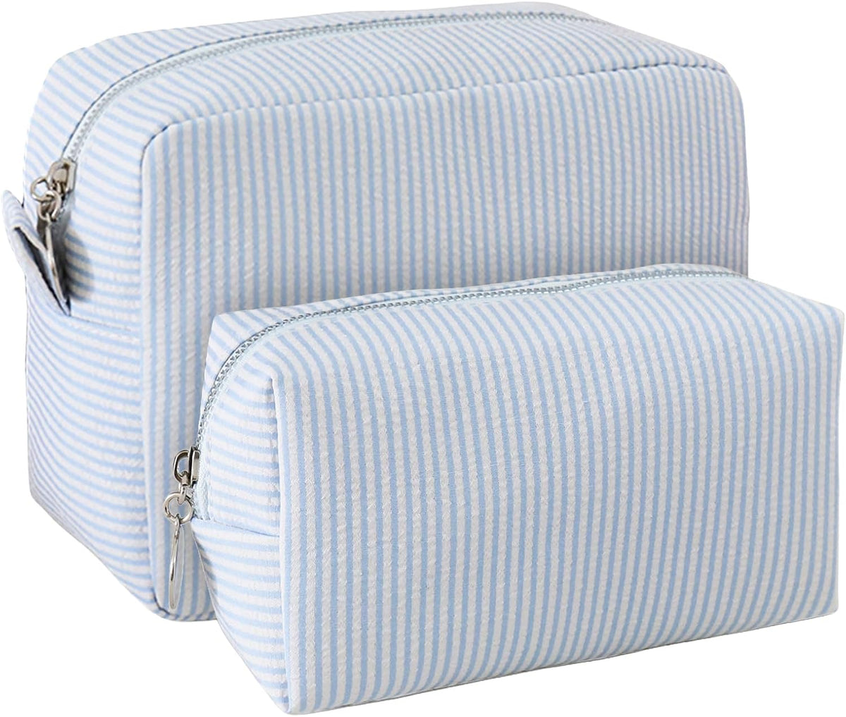 2pcs Makeup Bag Travel Toiletry Bag for Women Lightweight Make Up