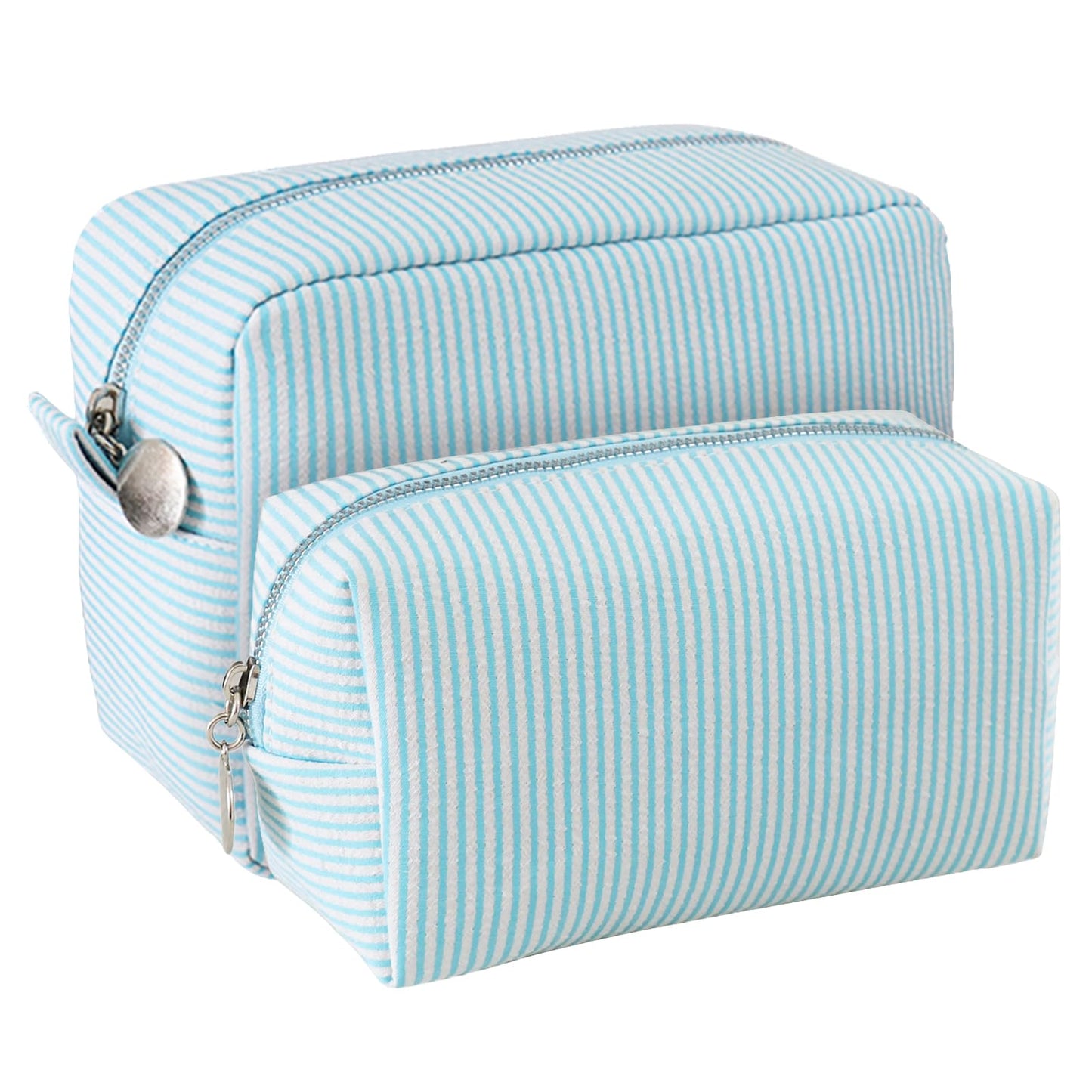 2pcs Makeup Bag Travel Toiletry Bag for Women Lightweight Make Up