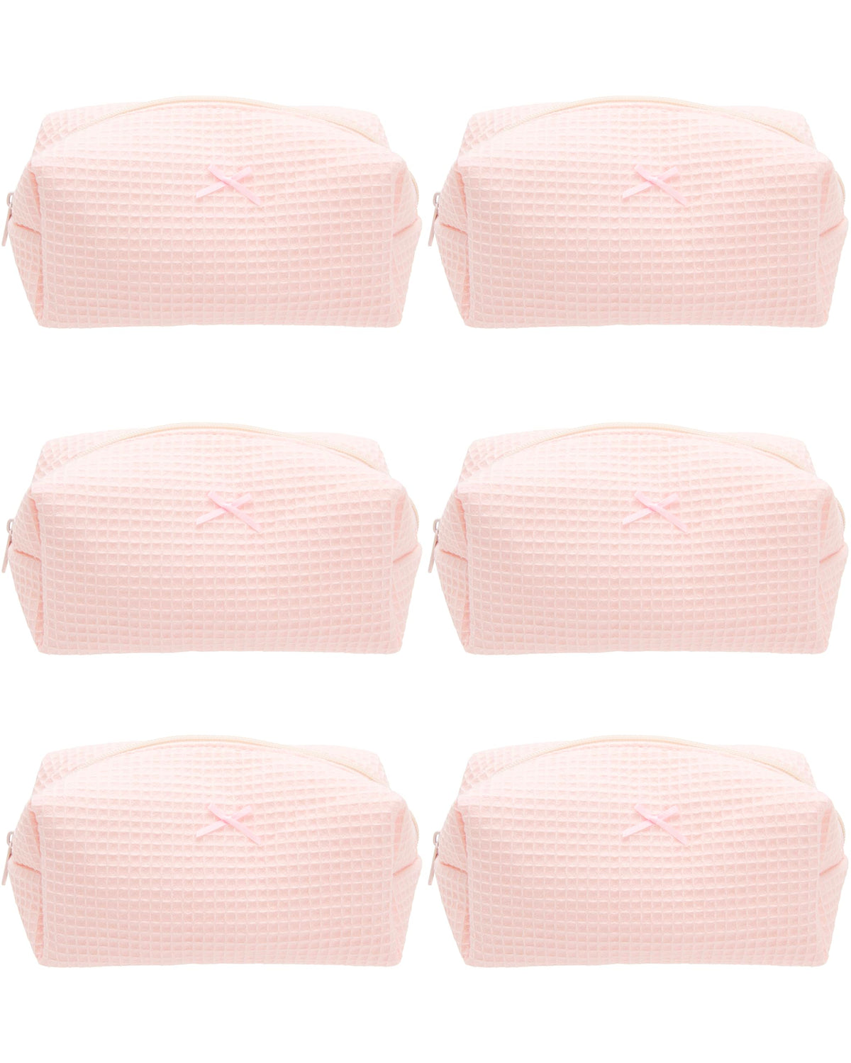 PAZIMIIK Cozy Makeup Bag for Women,Zipper Cosmetic Pouch,Stripe Blue