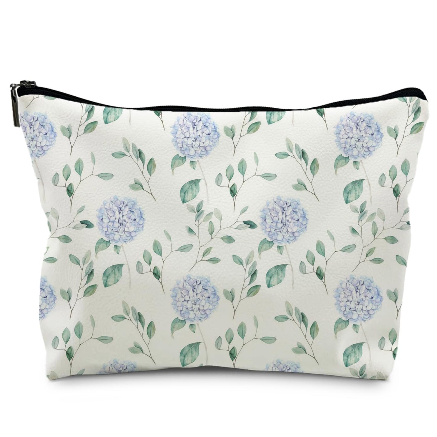 Boho Makeup Bag Gifts for Women, Sunset Leaf Aesthetic Makeup Pouch