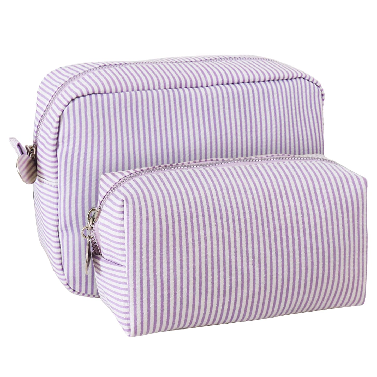 2pcs Makeup Bag Travel Toiletry Bag for Women Lightweight Make Up