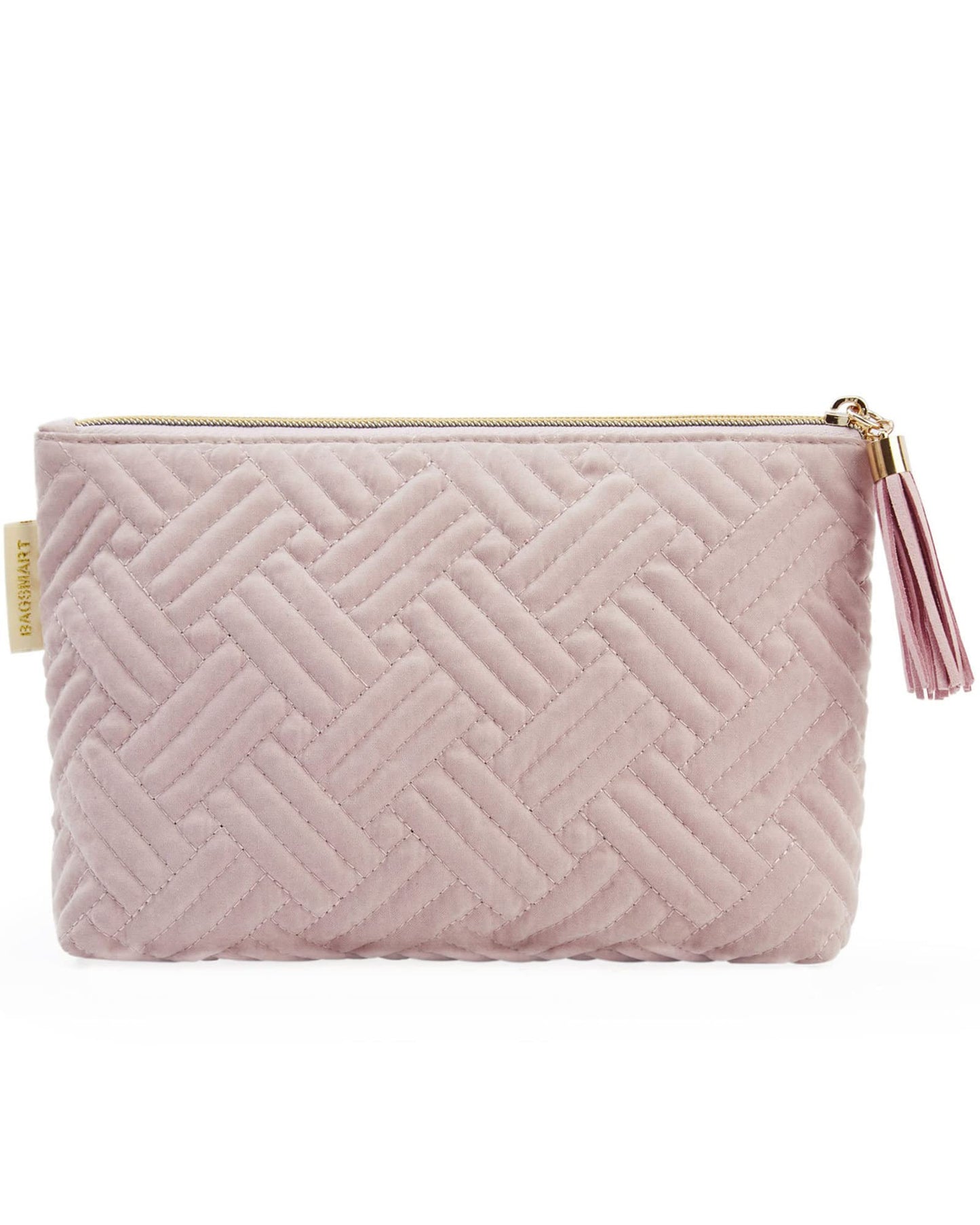BAGSMART Small Makeup Bag for Women, Zipper Cosmetic Pouch for Purse