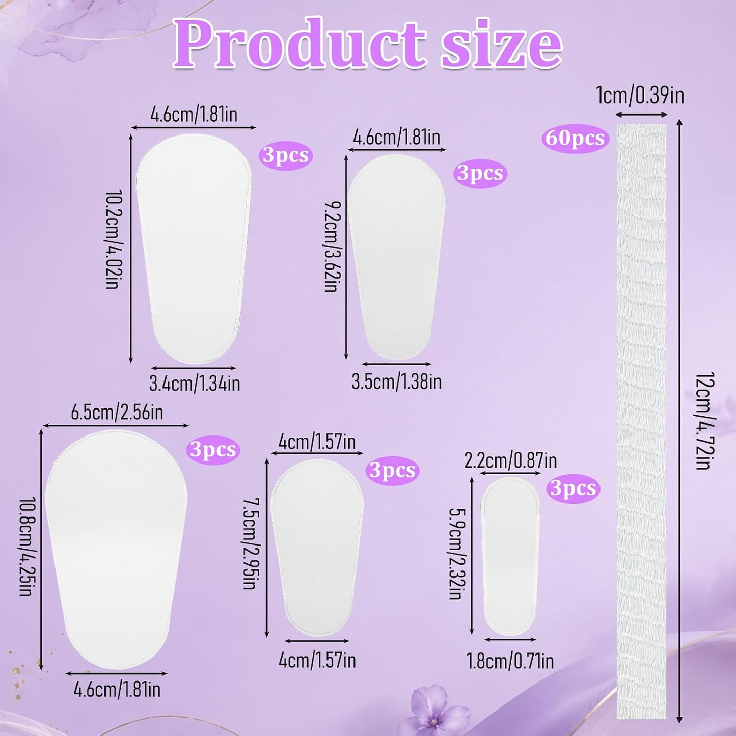 75 Pcs Reusable Makeup Brush Covers, 60 Pc Expandable Mesh