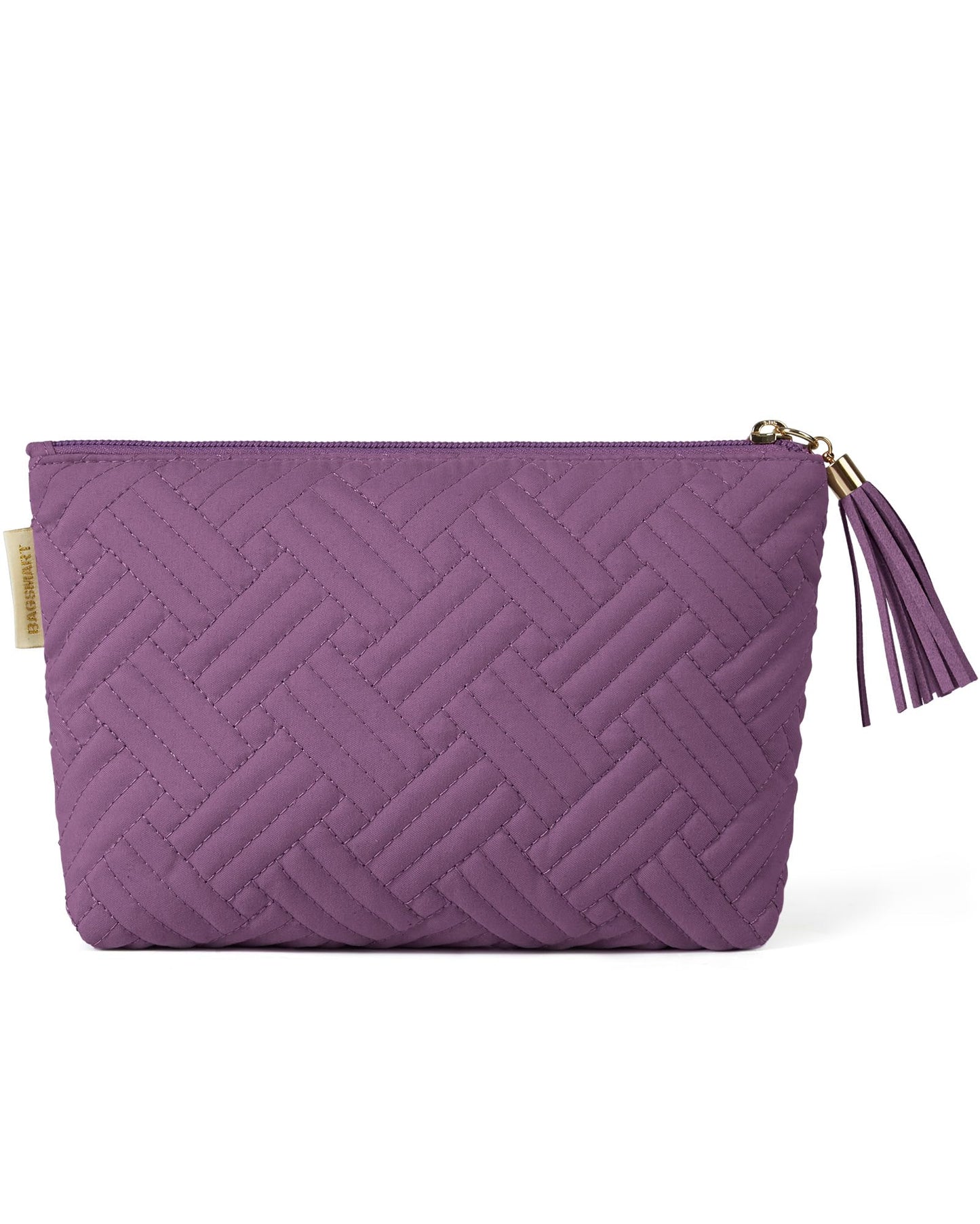 BAGSMART Small Makeup Bag for Women, Zipper Cosmetic Pouch for Purse