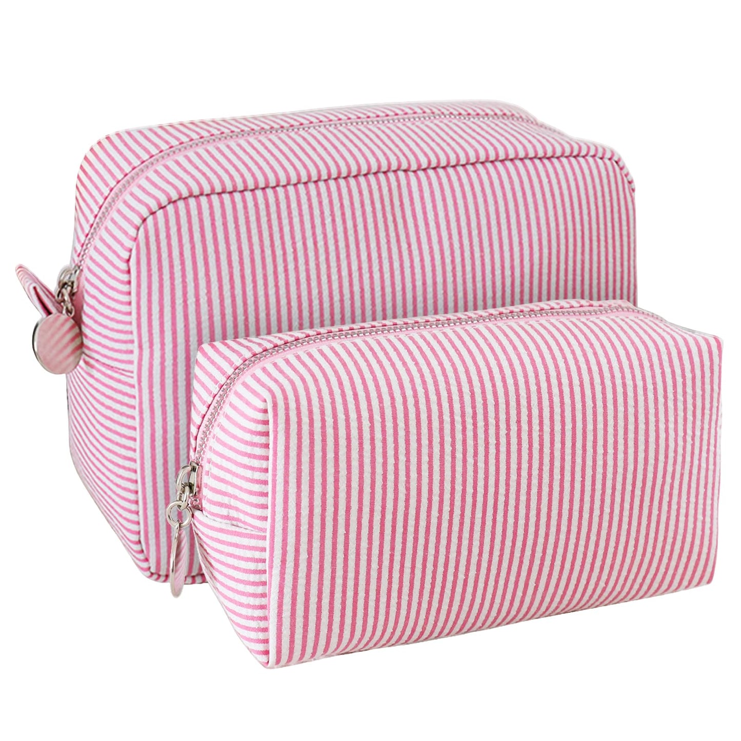 2pcs Makeup Bag Travel Toiletry Bag for Women Lightweight Make Up