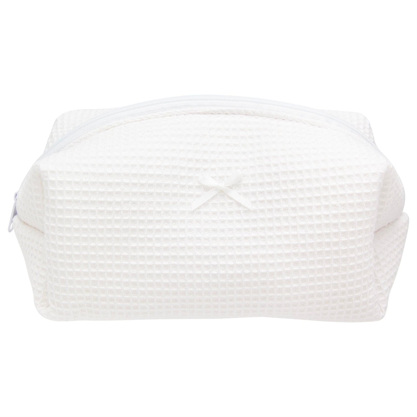 PAZIMIIK Cozy Makeup Bag for Women,Zipper Cosmetic Pouch,Stripe Blue