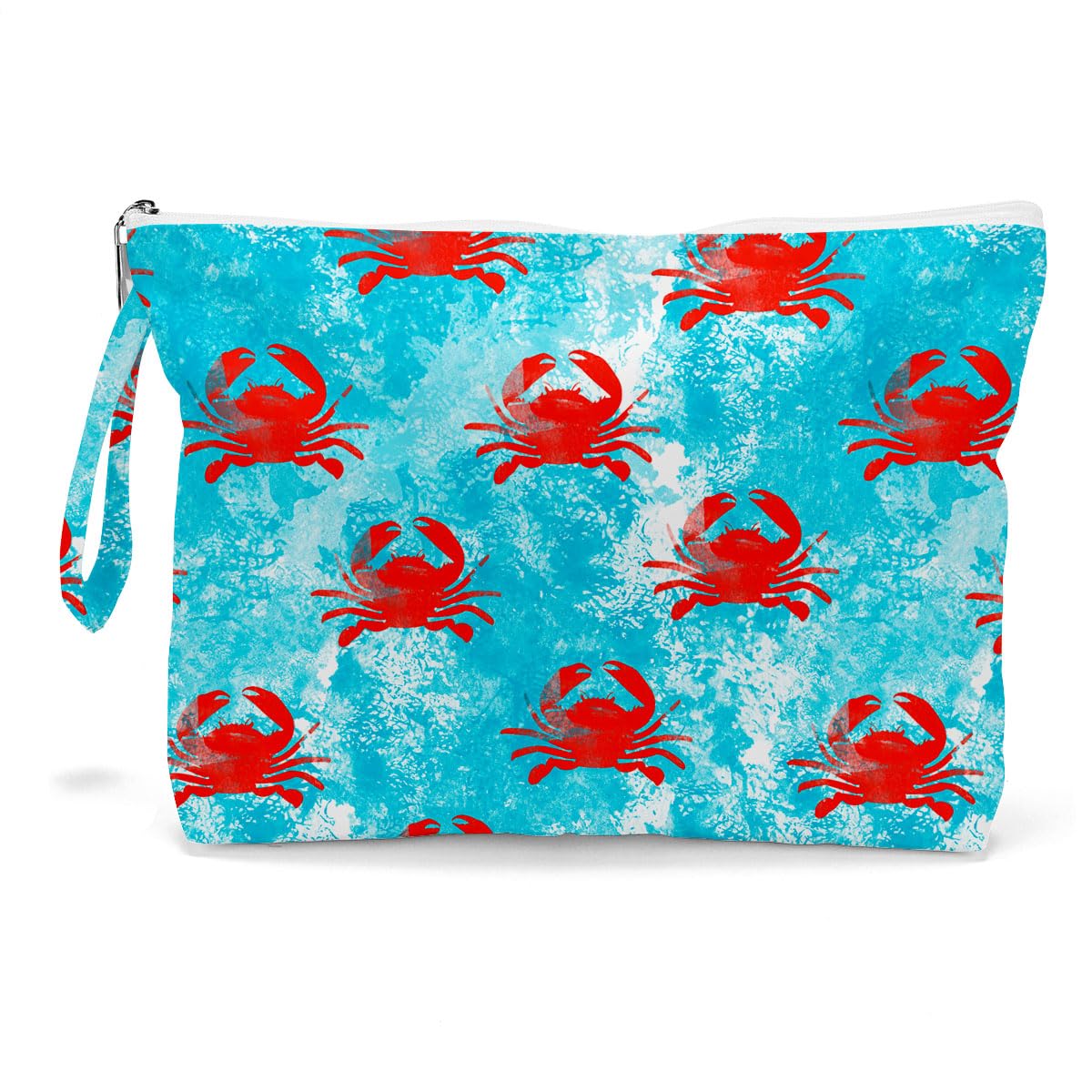 Fokongna Wet Dry Bag – Waterproof Travel Bag, Large Zipper Pouch for Swimsuits, Diapers, Toiletries, Makeup for Women & Girls