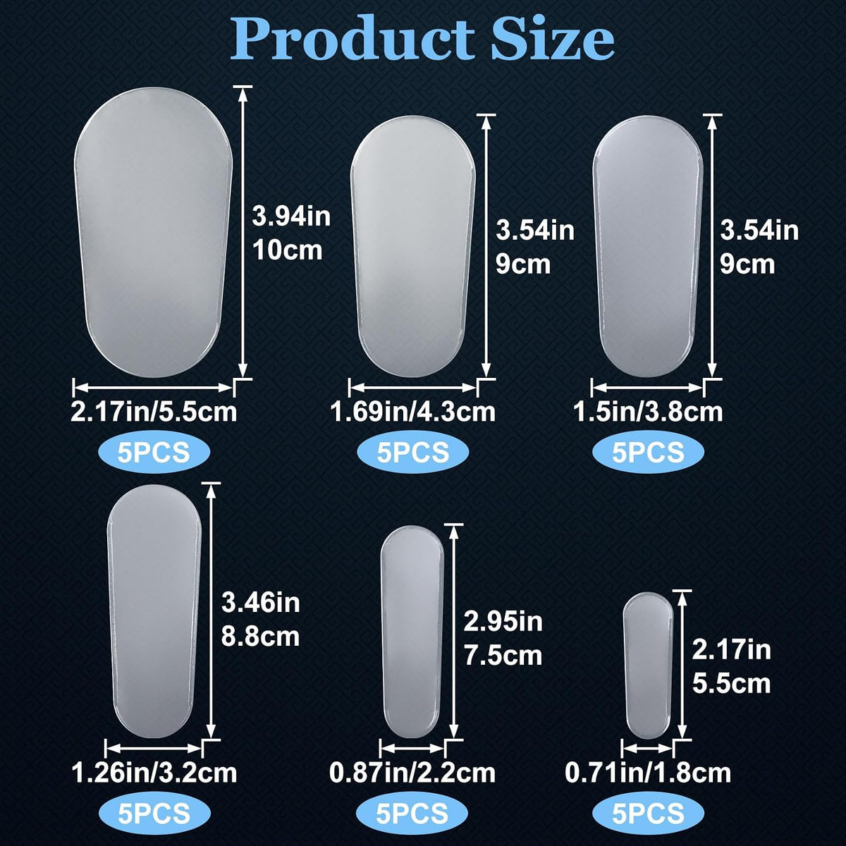 SmallCat 30 Pcs Makeup Brush Covers for Travel, Makeup Brush Cover, Clear Make Up Brush Protective Protector Sleeve for Daily Storage Organizer and Travel (Clear, 5 Sizes)