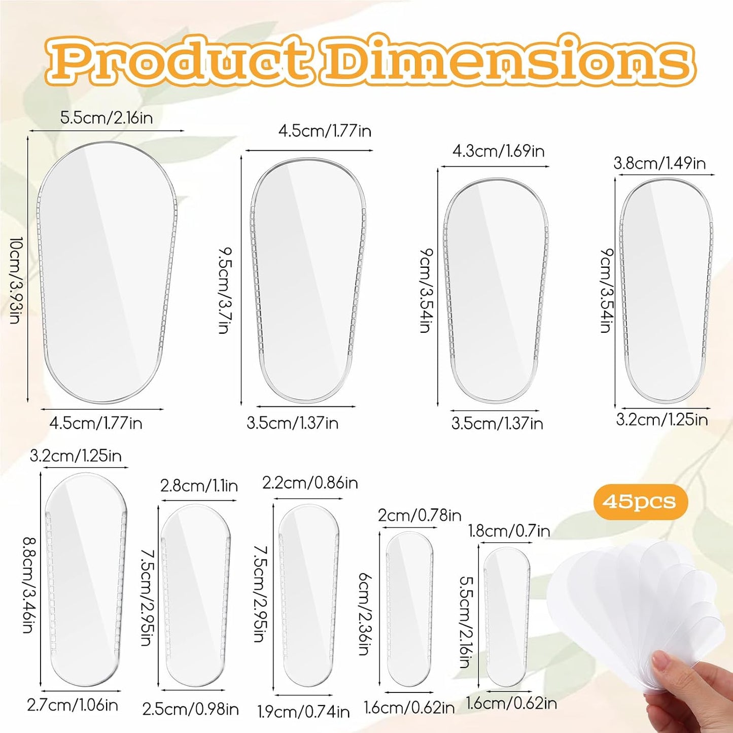 Makeup Brush Covers, 45 PCS Silicone Makeup Brush Dust Cover for Travel and Home Storage Travel Holder with Universal Fit Flexible Make up Brushes for Mother Wife Girl-Friend Make up Brushes, 9 Sizes