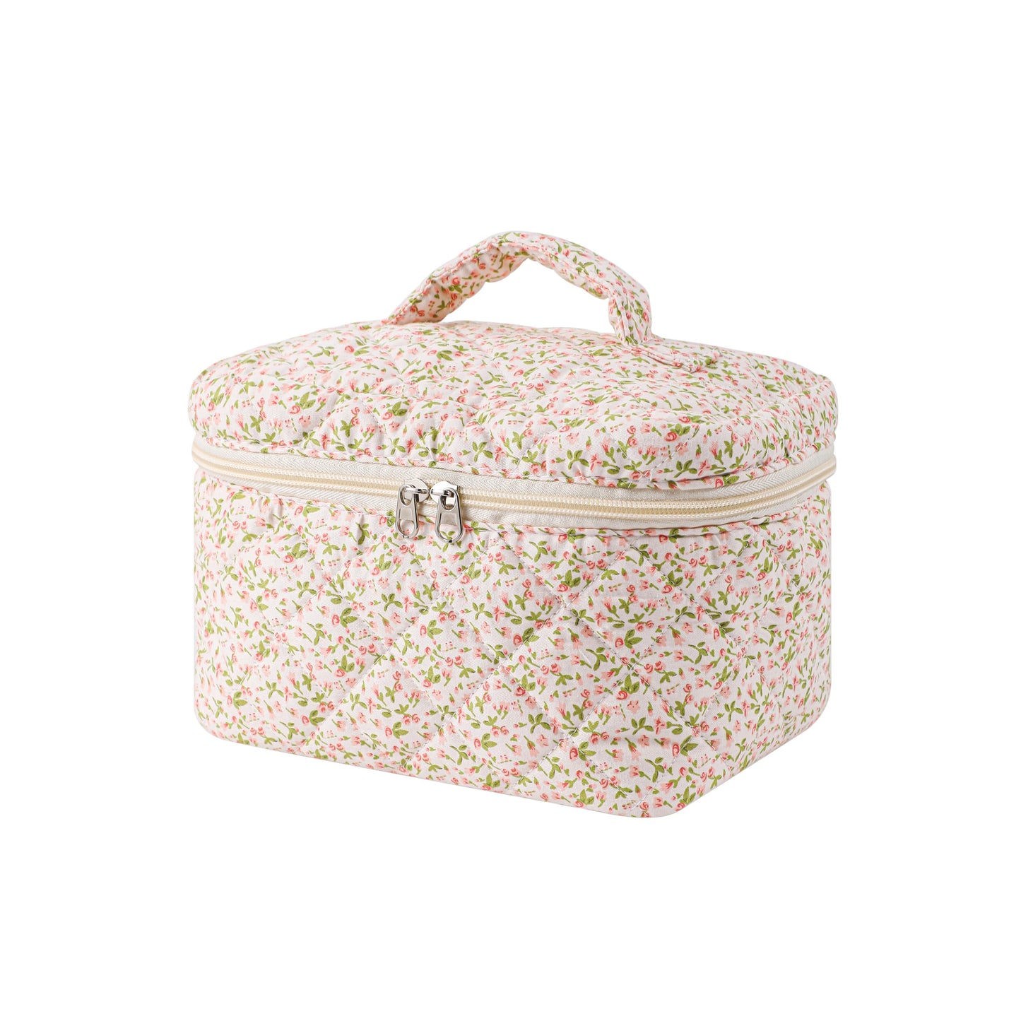 uekeboag Large Travel Quilted Makeup Bag for Women
