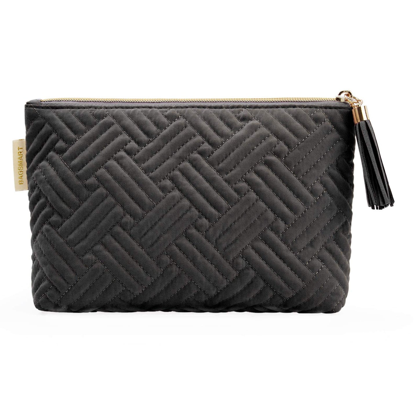 BAGSMART Small Makeup Bag for Women, Zipper Cosmetic Pouch for Purse