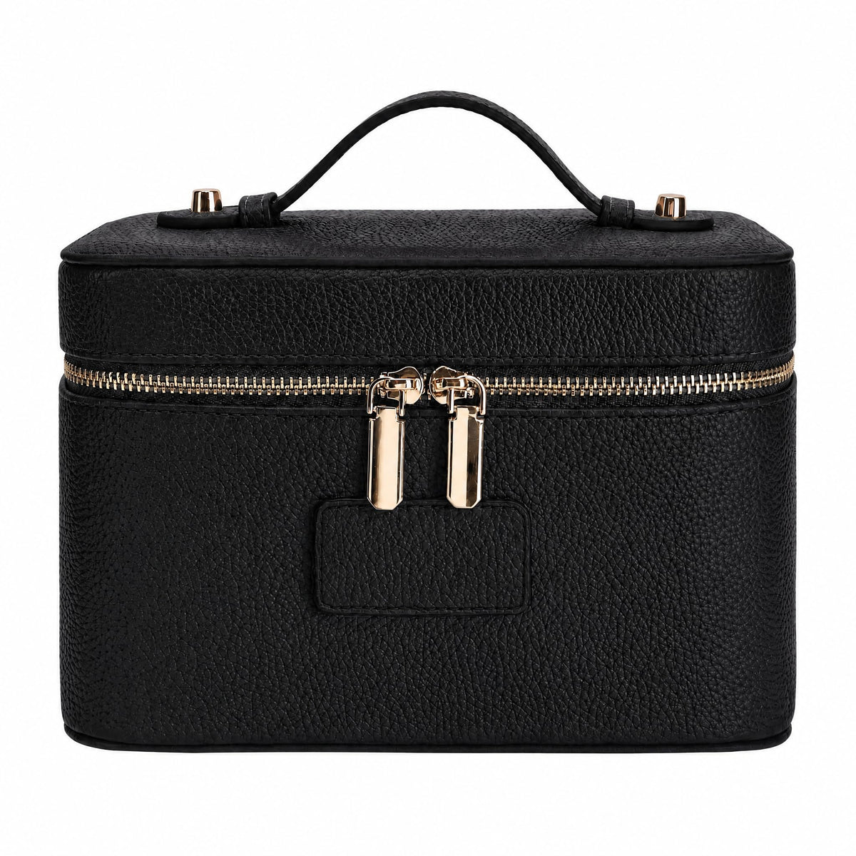 Makeup Case for Women, Leather Makeup Bag Cosmetic Case with Removable Divider, Large Capacity Waterproof Portable Travel Toiletry Make up Organizer Case