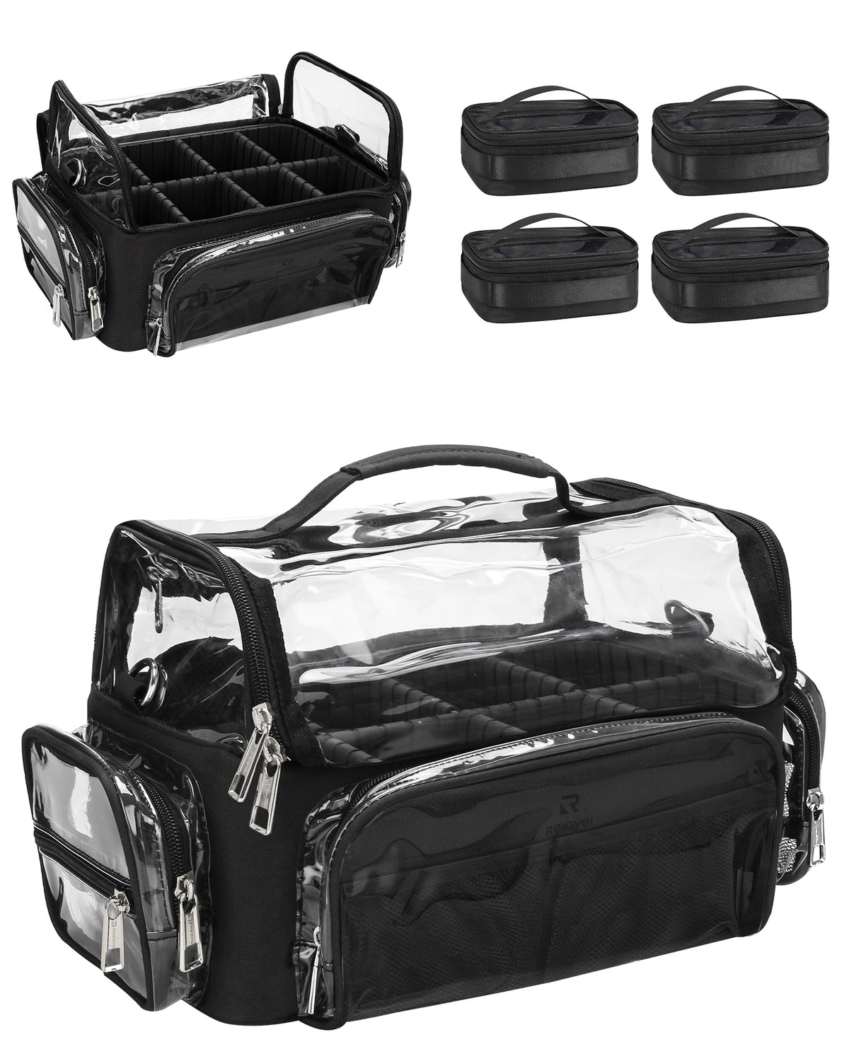 Makeup Brush Bag, Professional Makeup Brush Holder for Makeup Artist