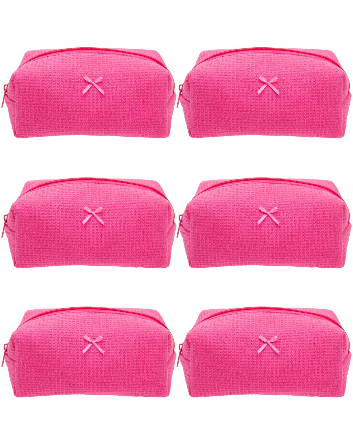 PAZIMIIK Cozy Makeup Bag for Women,Zipper Cosmetic Pouch,Stripe Blue